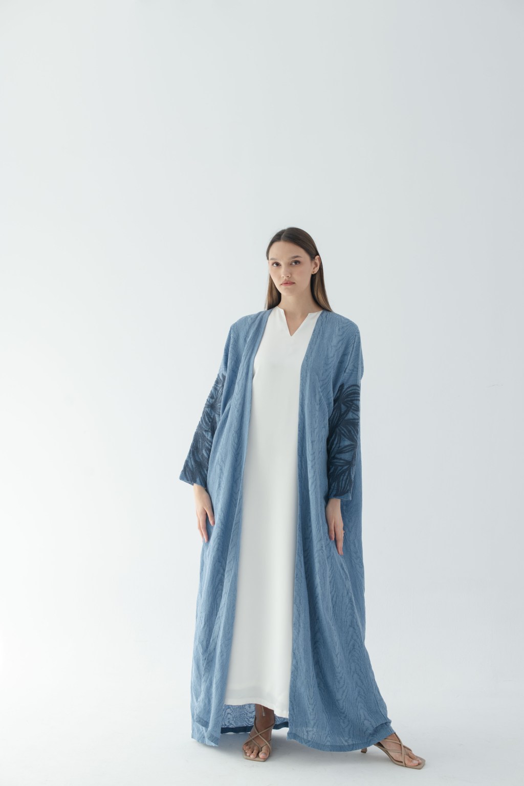 Blue Abaya