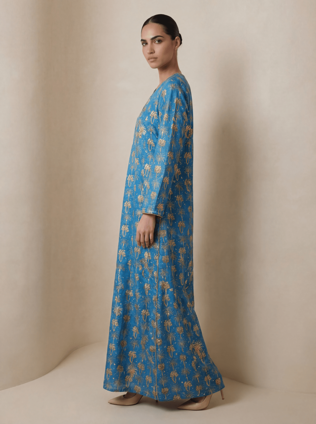 mini palm tree kaftan